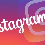 instagram logo on a gradient background