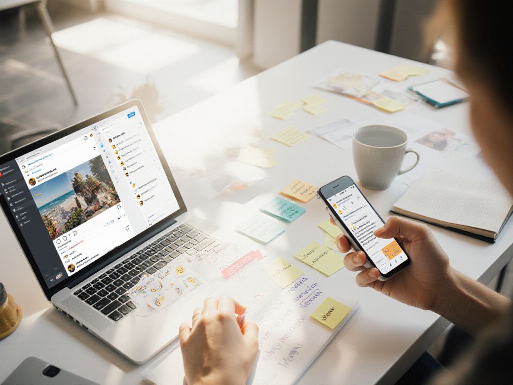 Write captions, hashtags, and calls to action that drive engagement