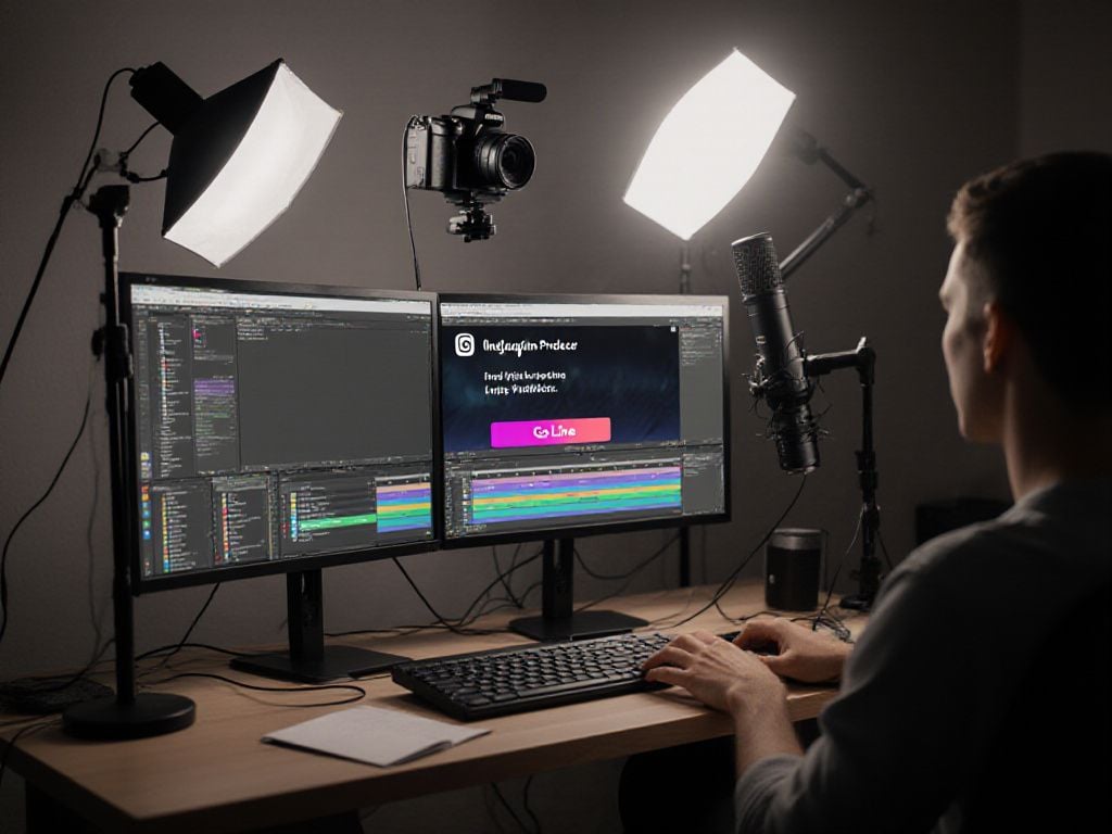 How to go live on Instagram from a PC using streaming software