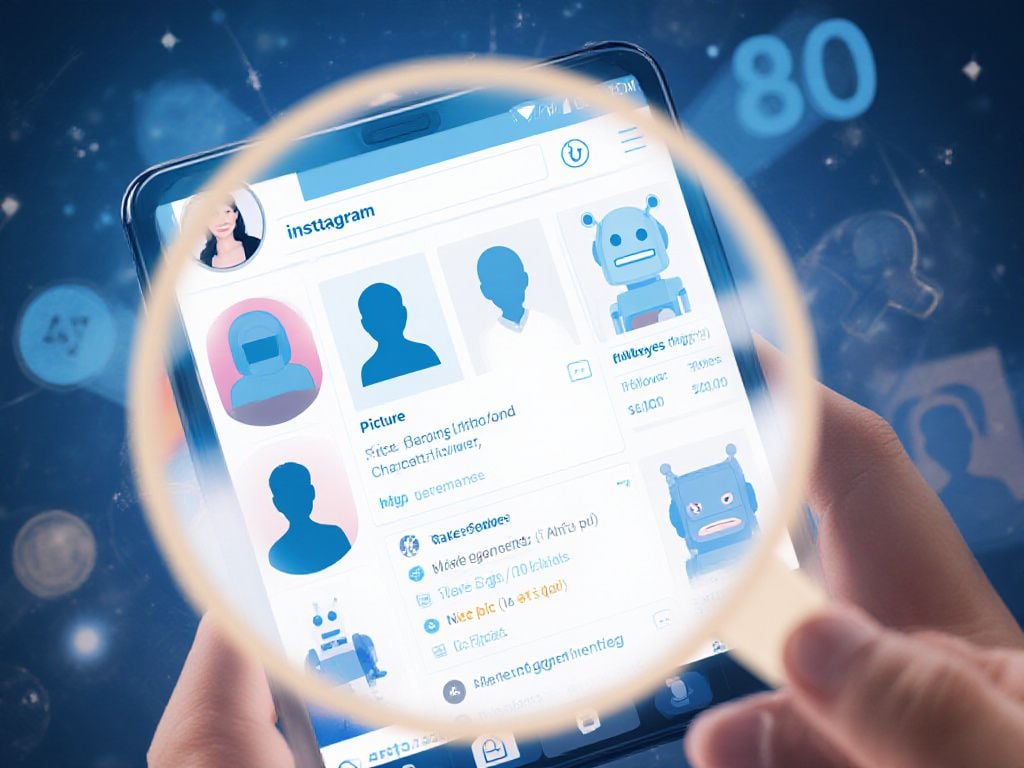 Common traits of bot or fake Instagram followers