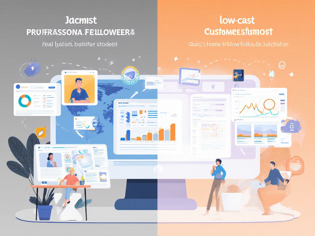 How premium services differ from low-cost follower providers