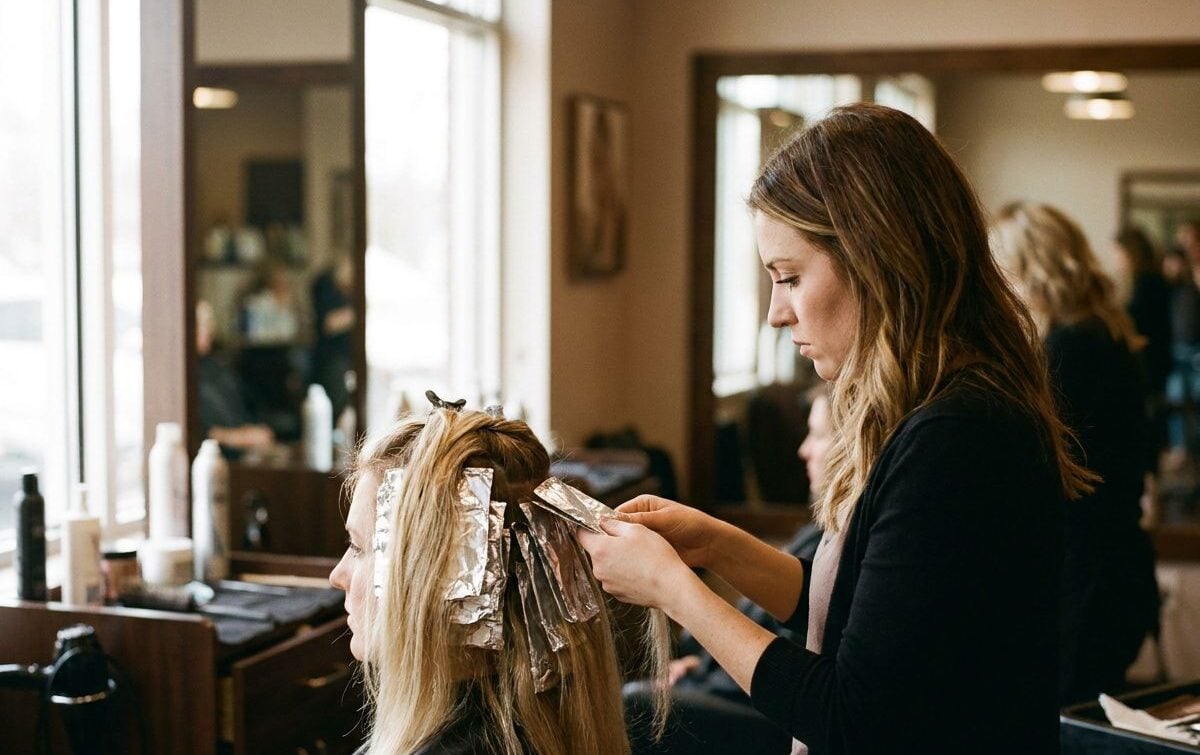 hair salon bio instagram